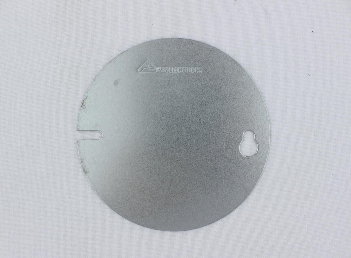 TAPA LISA GALVANIZADA OCTAGONAL