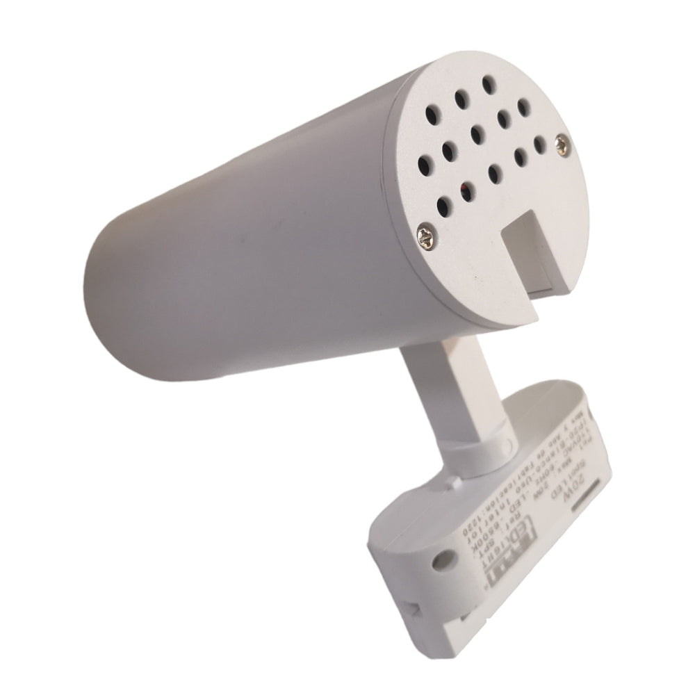 SPOT LED RIEL 110 V NEGRO ( 3000 K ) ( 1120210 )