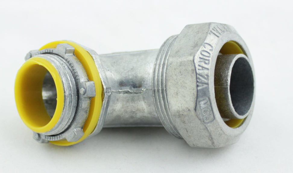 CONECTOR CURVO PARA CORAZA DE 3/4