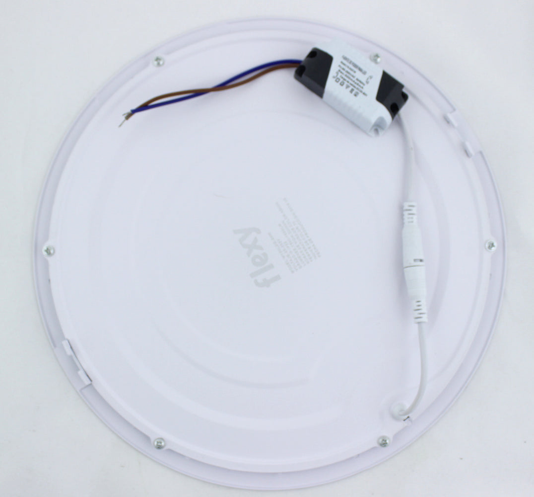 PANEL LED REDONDO INCRUSTAR 24W 6400K 25CMS