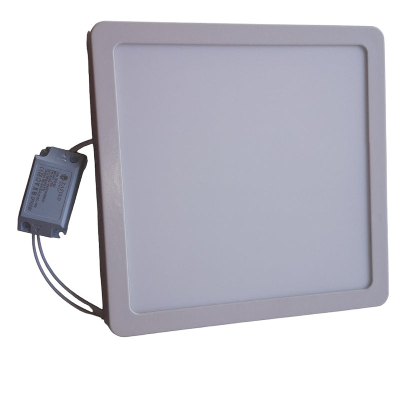 PANEL LED CUADRADO SOBREPONER 18W 6400K