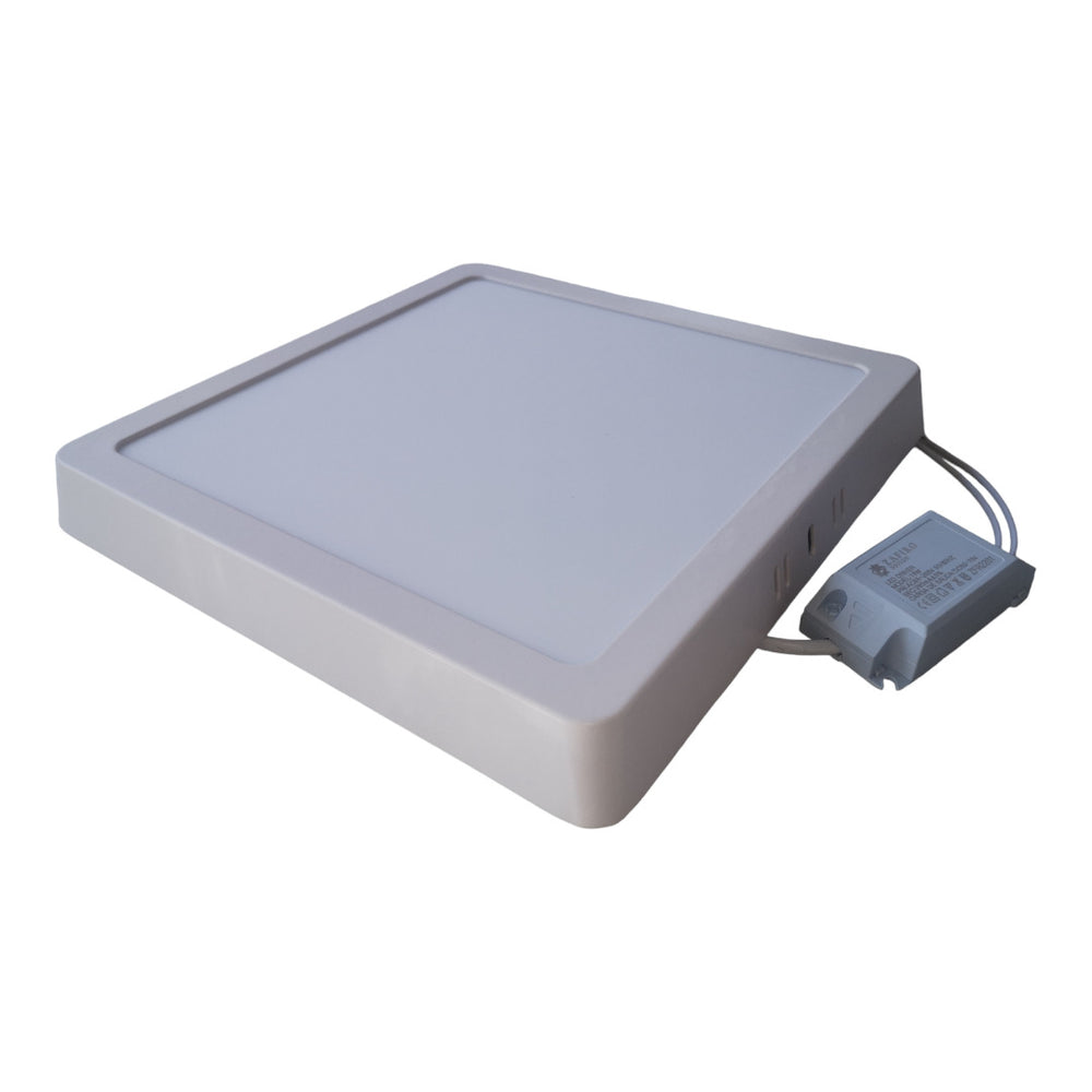 PANEL LED CUADRADO SOBREPONER 18W 6400K