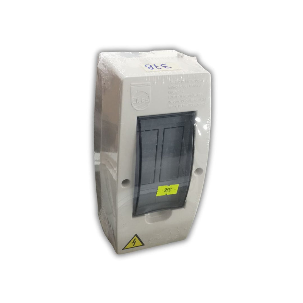 CAJA PLASTICA ENCHUFABLE 2 POLOS