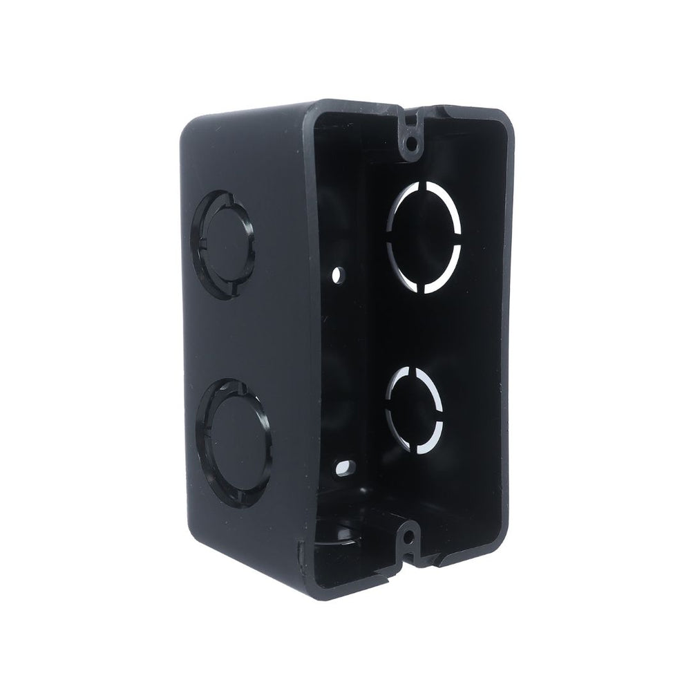 CAJA PVC 2X4 NEGRA