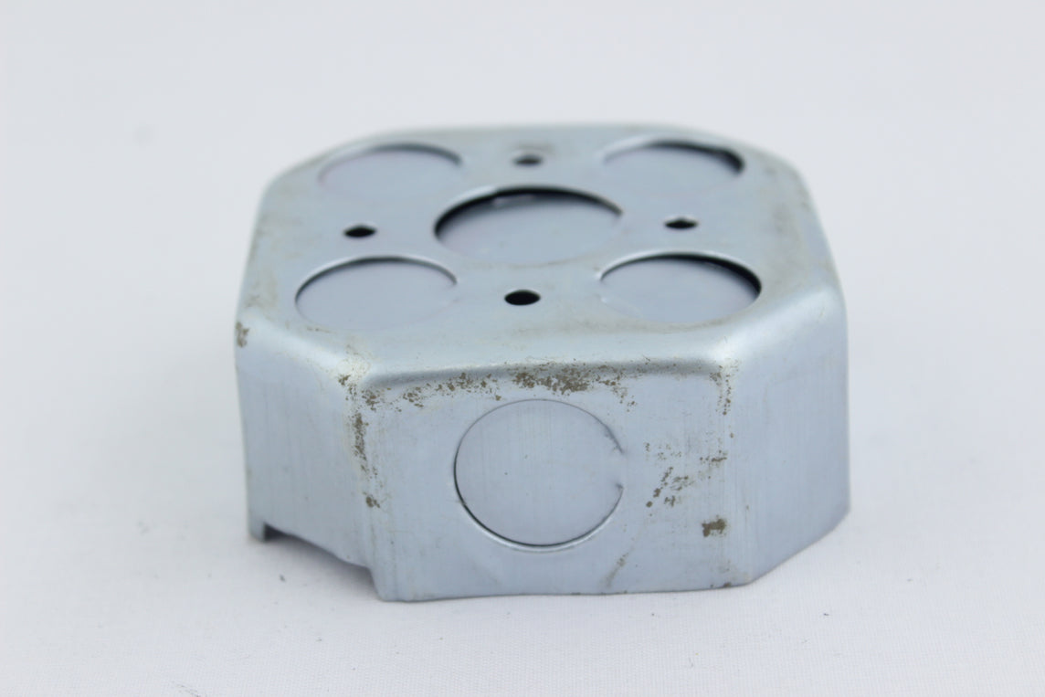 CAJA GALVANIZADA OCTAGONAL METALICA