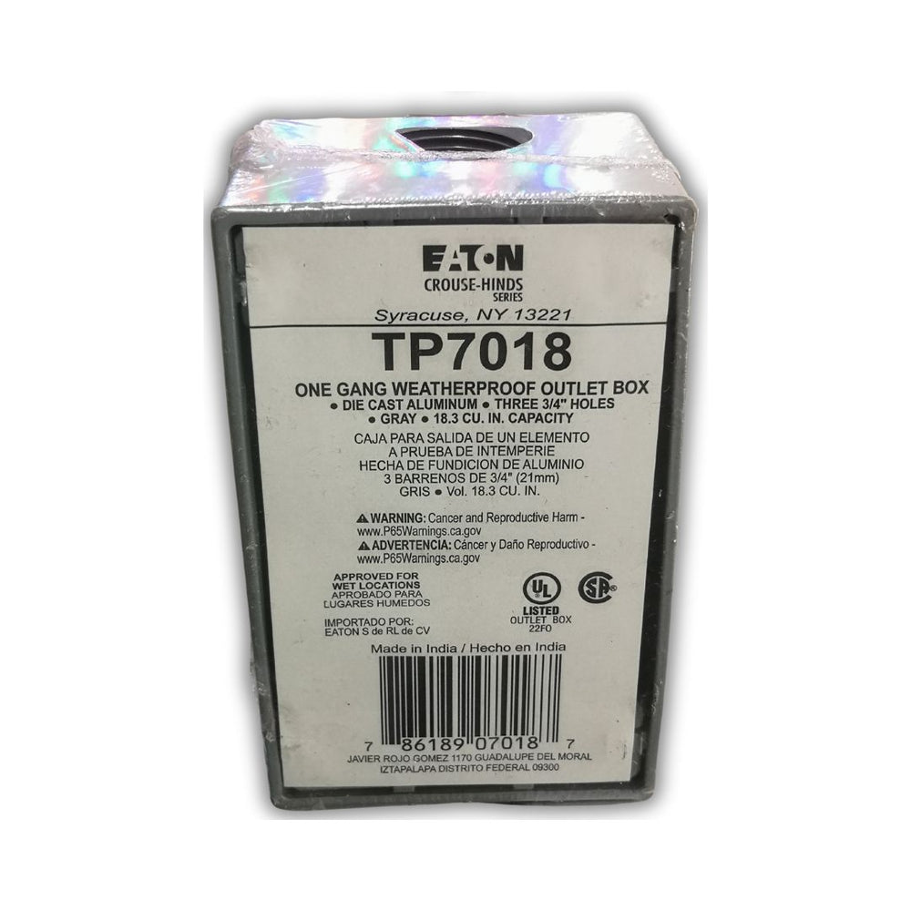 CAJA RAWELT 2X4 3 SALIDAS DE 3/4