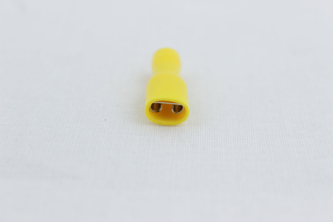 TERMINAL AISLADA HEMBRA AMARILLA 10-12AWG