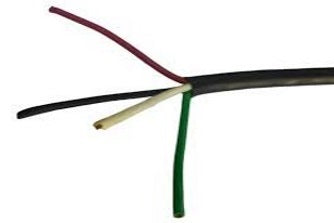 CABLE ENCAUCHETADO 4X18