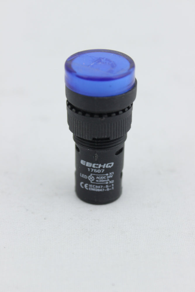 PILOTO LUZ LED AZUL 24V DC/AC 50/60HZ 16MM
