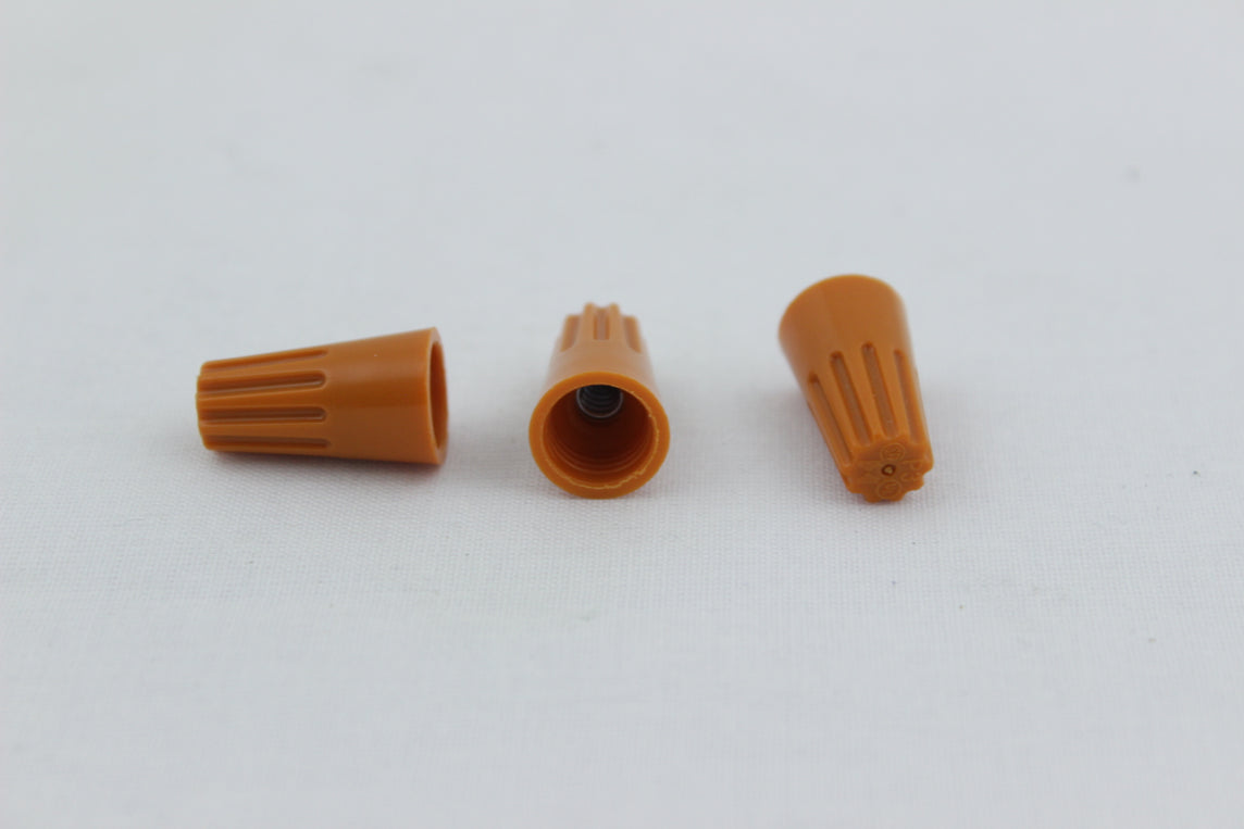 CONECTOR T RESORTE 22-18AWG NARANJA EBC X UNIDAD