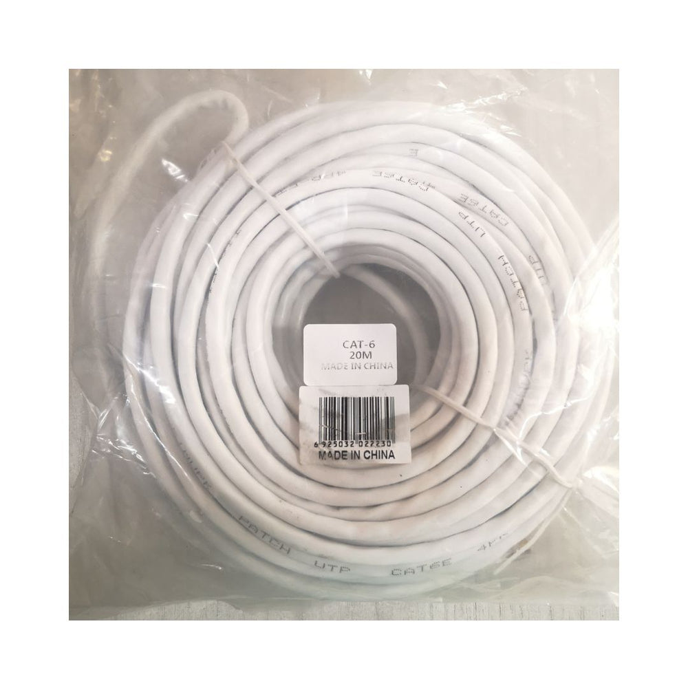 PATCH CORD CAT 6 ( 20 MTRS ) ECONOMICO