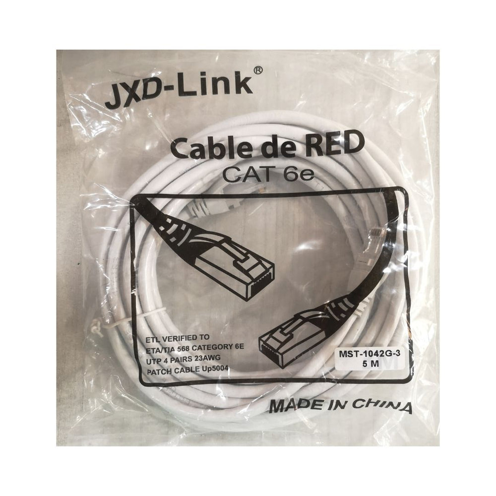 PATCH CORD CAT 6 ( 5 MTRS ) ECONOMICO