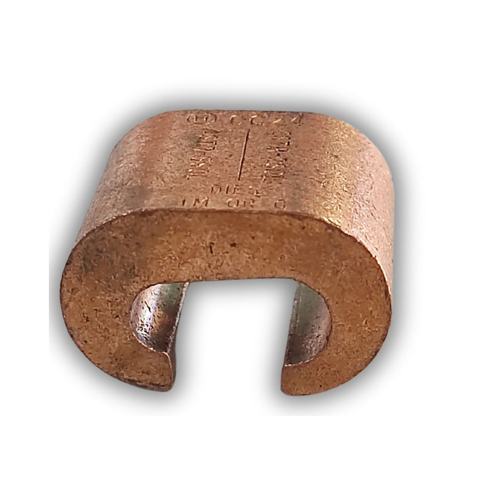 CONECTOR DE COBRE EN C DESDE #6 HASTA #1/0 CCO-50-50