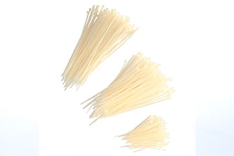 CORREA DE AMARRE T 8 20 CM BLANCA X 100