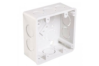CAJA PVC 4X4 BLANCA