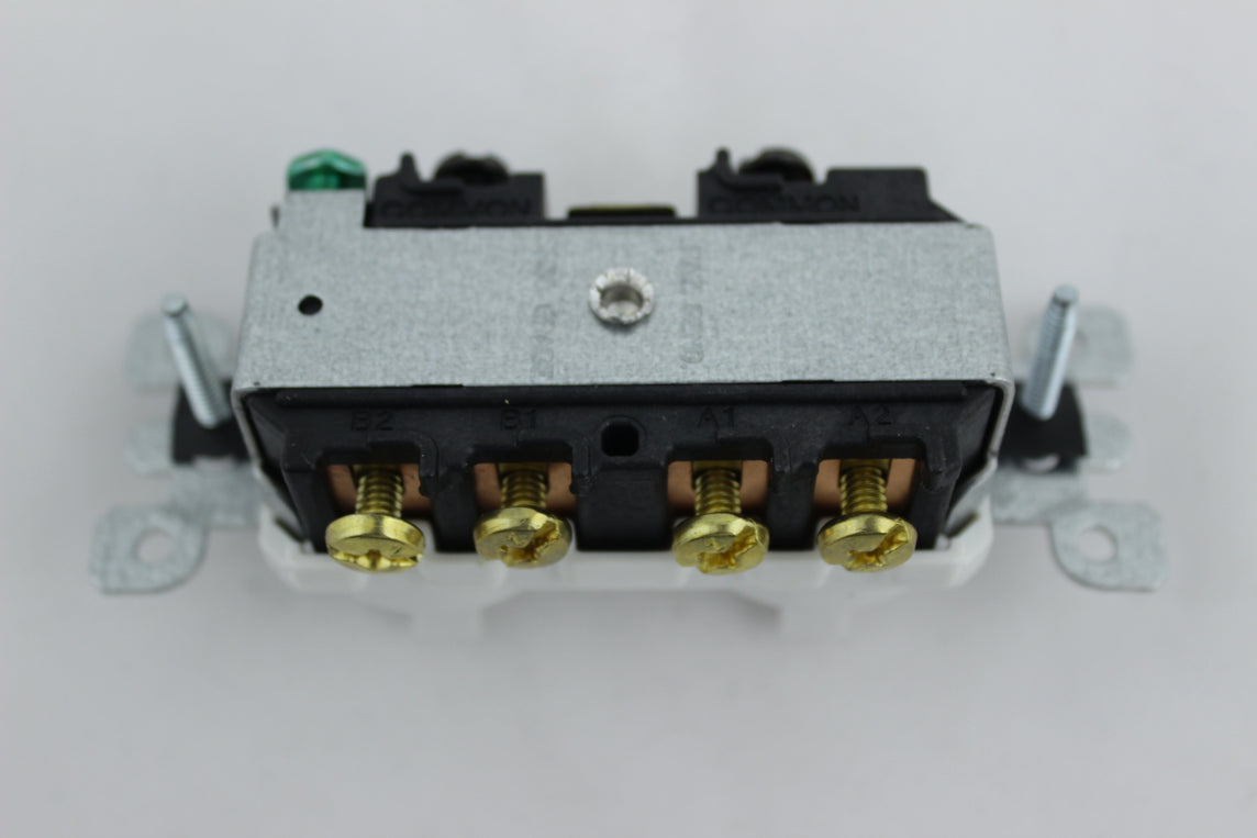 INTERRUPTOR DOBLE LEVITON BLANCO