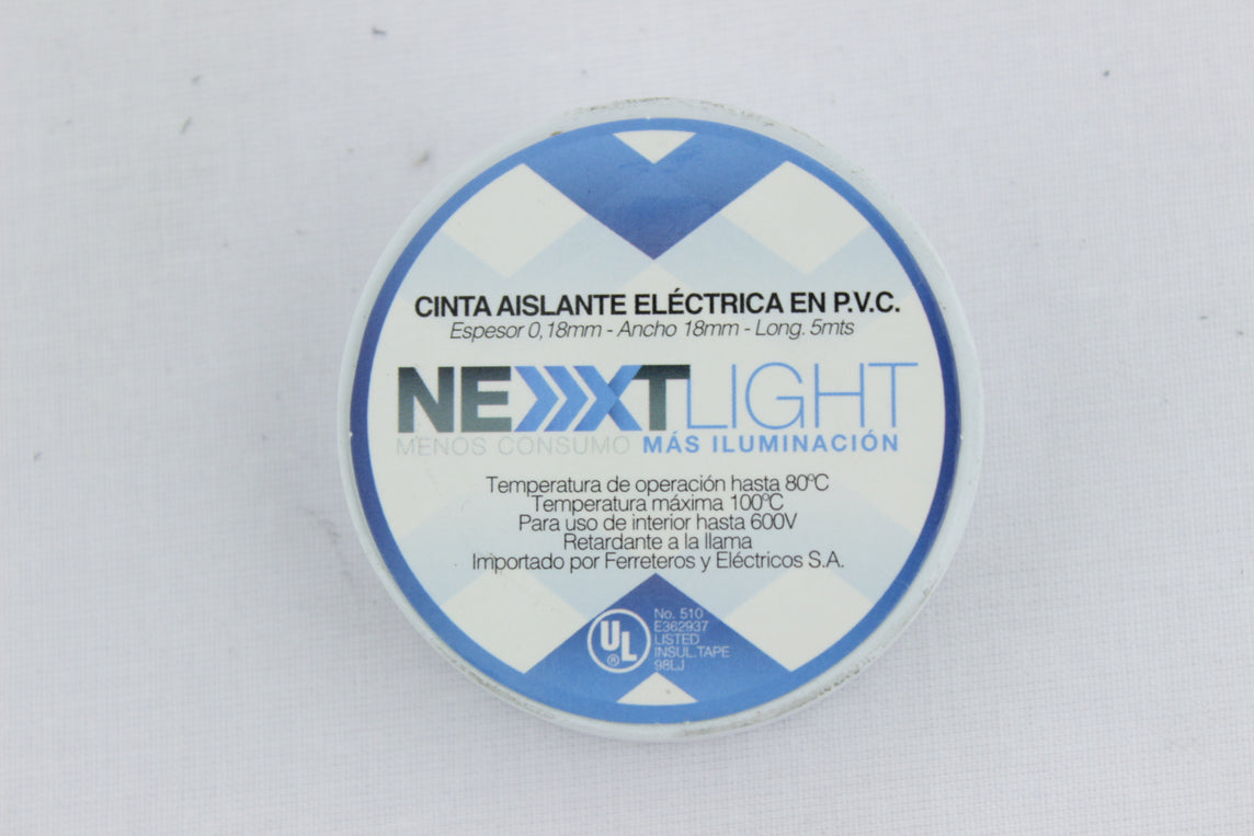CINTA AISLANTE BLANCA X 5M