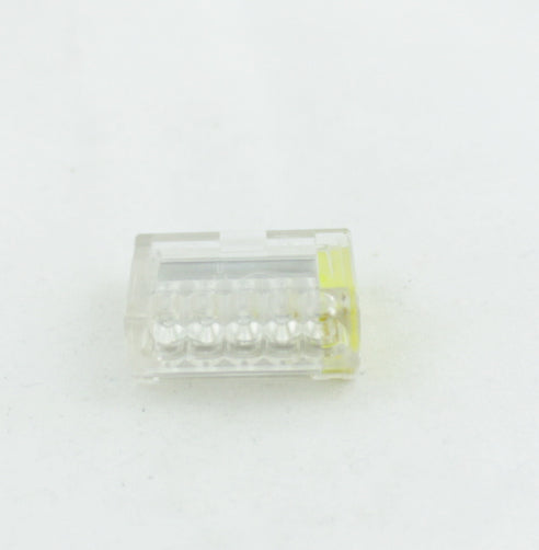 CONECTOR 5 POLOS 24A 450V AMARILLO