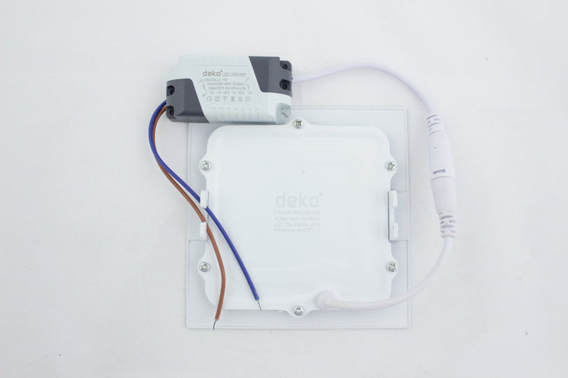 PANEL LED CUADRADO INCRUSTAR 6W 6400K