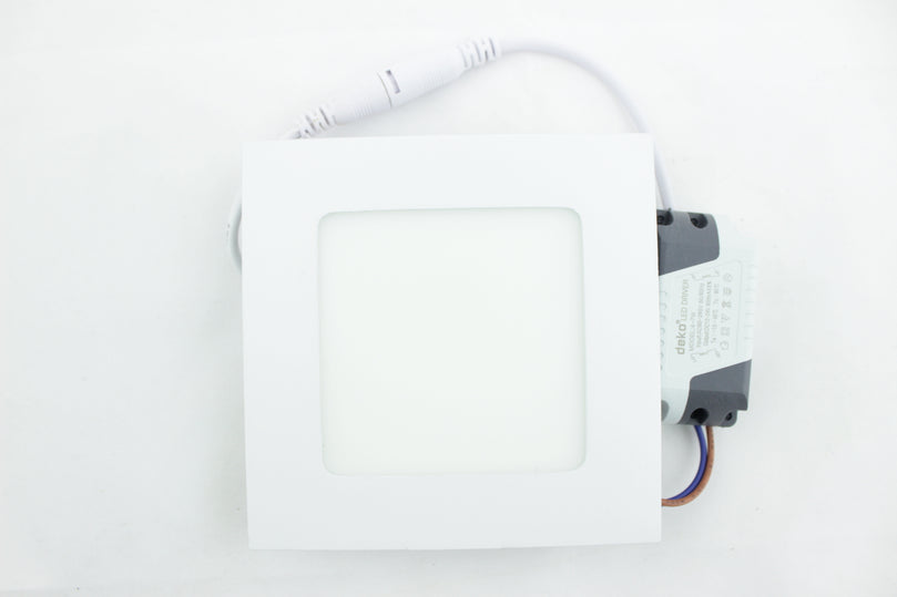 PANEL LED CUADRADO INCRUSTAR 6W 6400K