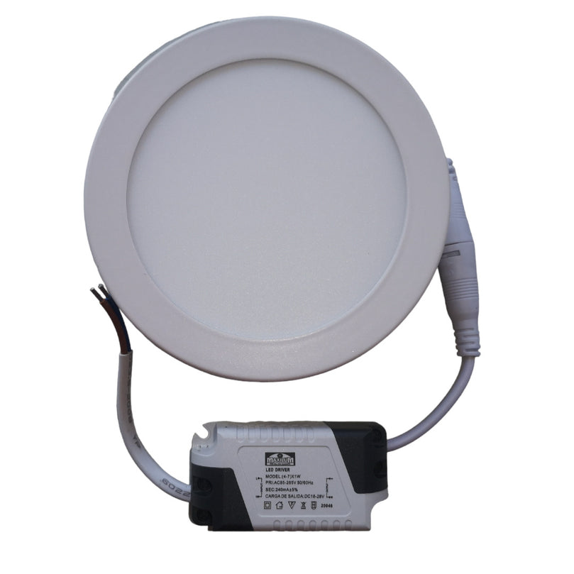 PANEL LED REDONDO SOBREPONER 6W 6400