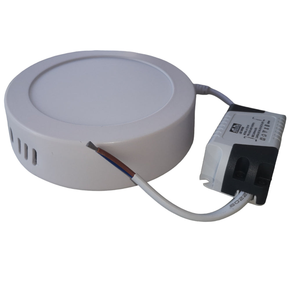 PANEL LED REDONDO SOBREPONER 6W 6400