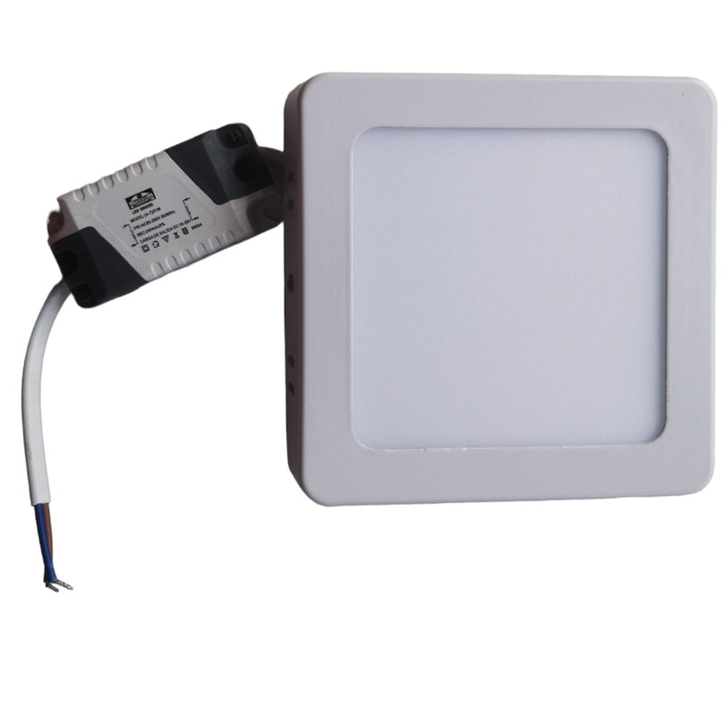 PANEL LED CUADRADO SOBREPONER 6W 6500