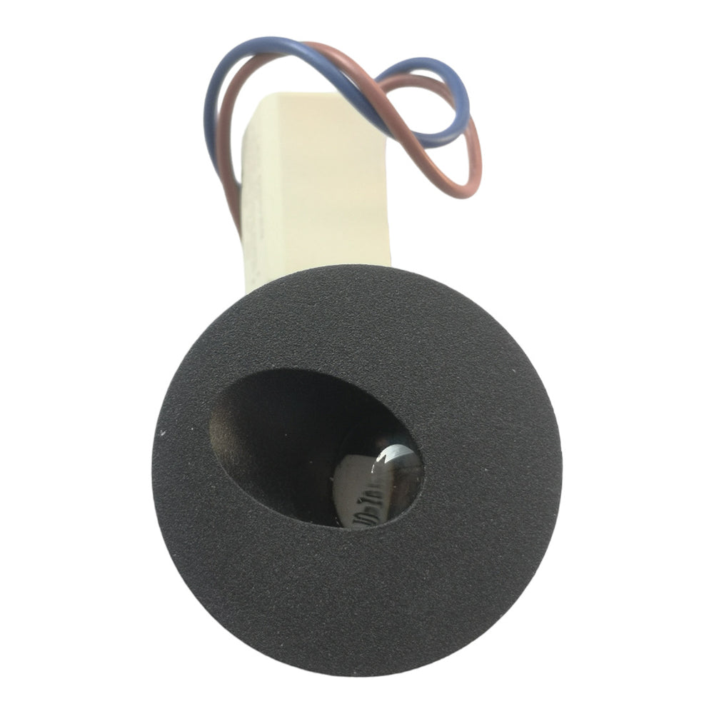 OJO DE BUEY LED GUIA DECORATIVO 2W NEGRO 3000K 85-265V ( OJL