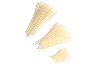 CORREA DE AMARRE T4 10CM BLANCA X 100