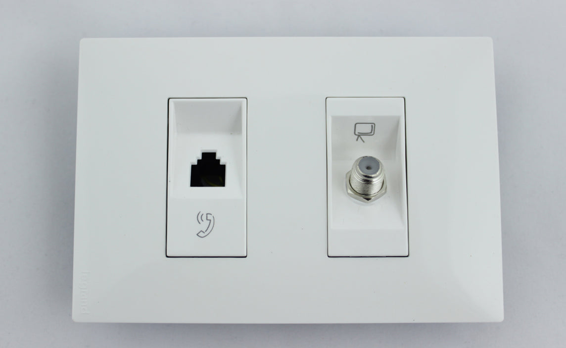 SALIDA COAXIAL + RJ11 4H CLICKME GARANTIA DE POR VIDAD