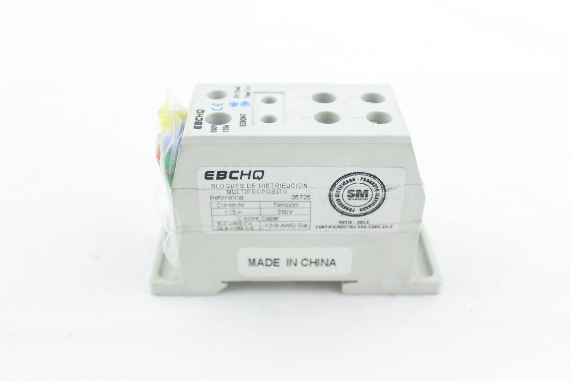 BLOQUE DIST 2 ENTR 4 SAL 125A/690V