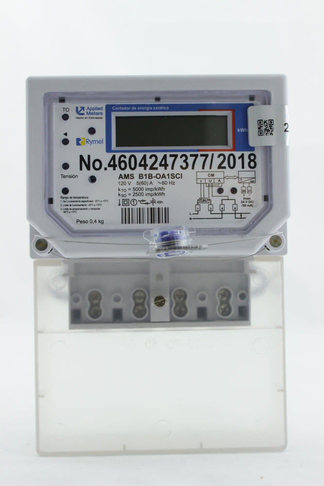 MEDIDOR ELECTRONICO 1F 2H 5-100A 120V CALIBRADO