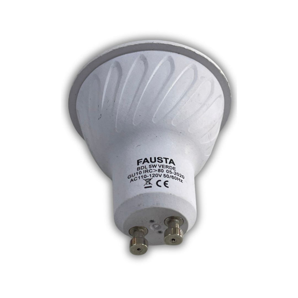 BOMBILLO GU10 5W VERDE
