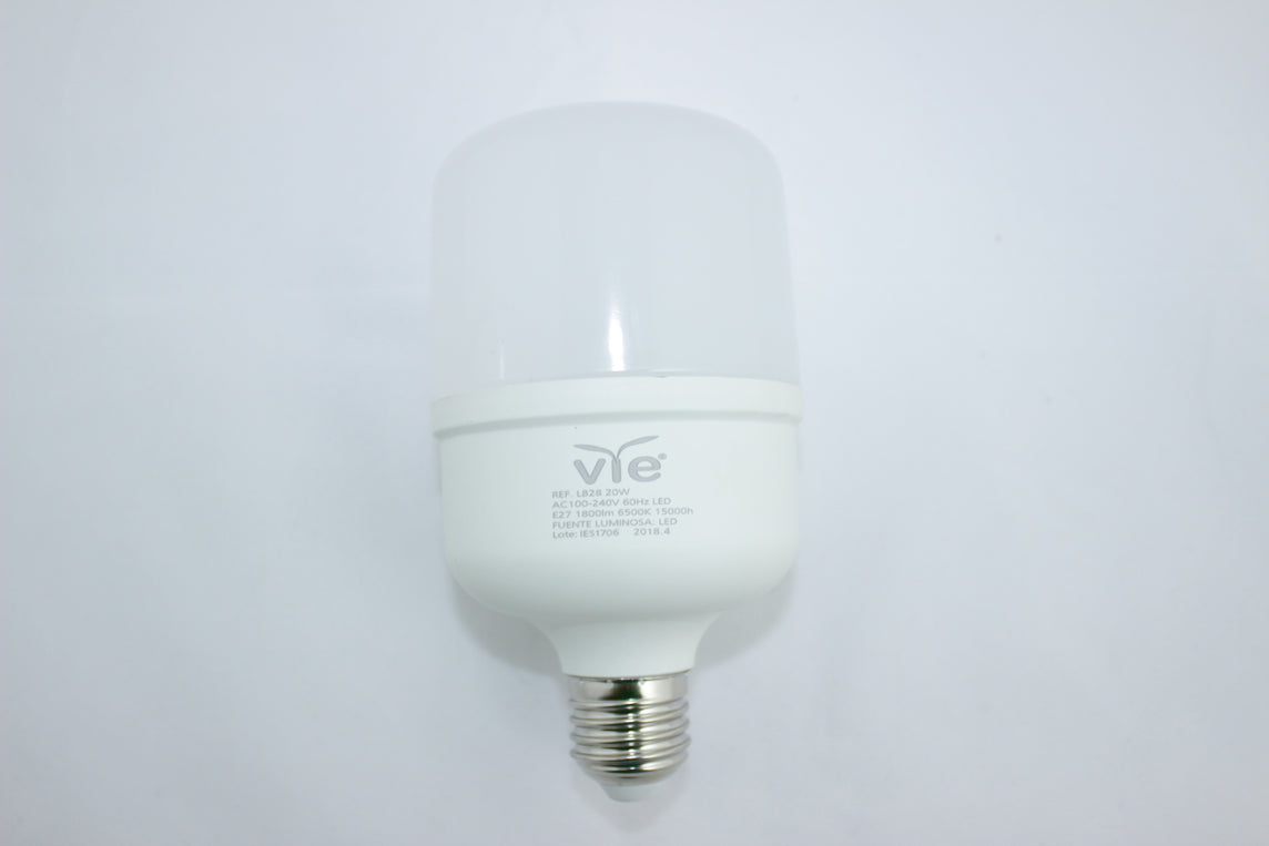 BOMBILLO LED 20W 6400K E-27