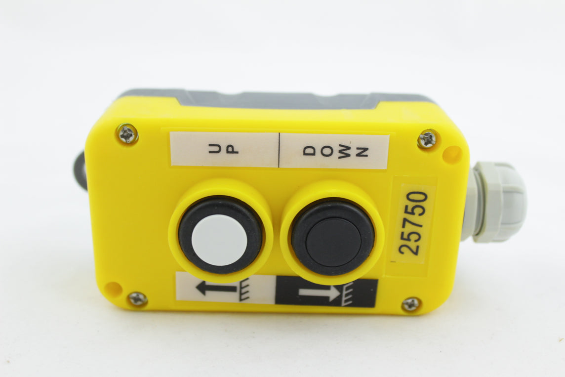 ESTACION DE MANDO EN CAJA PULSADOR COD 02120355 ROJO