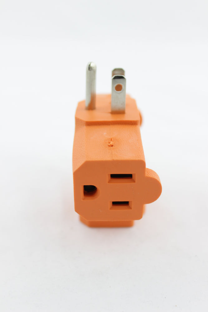 ADAPTADOR DE 3 SALIDAS NARANJA