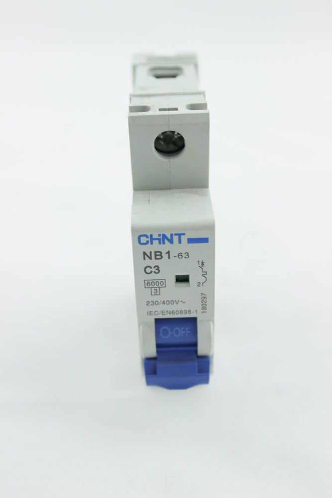 BREAKER TIPO RIEL CHINT 1X3A 230/400V 6KA