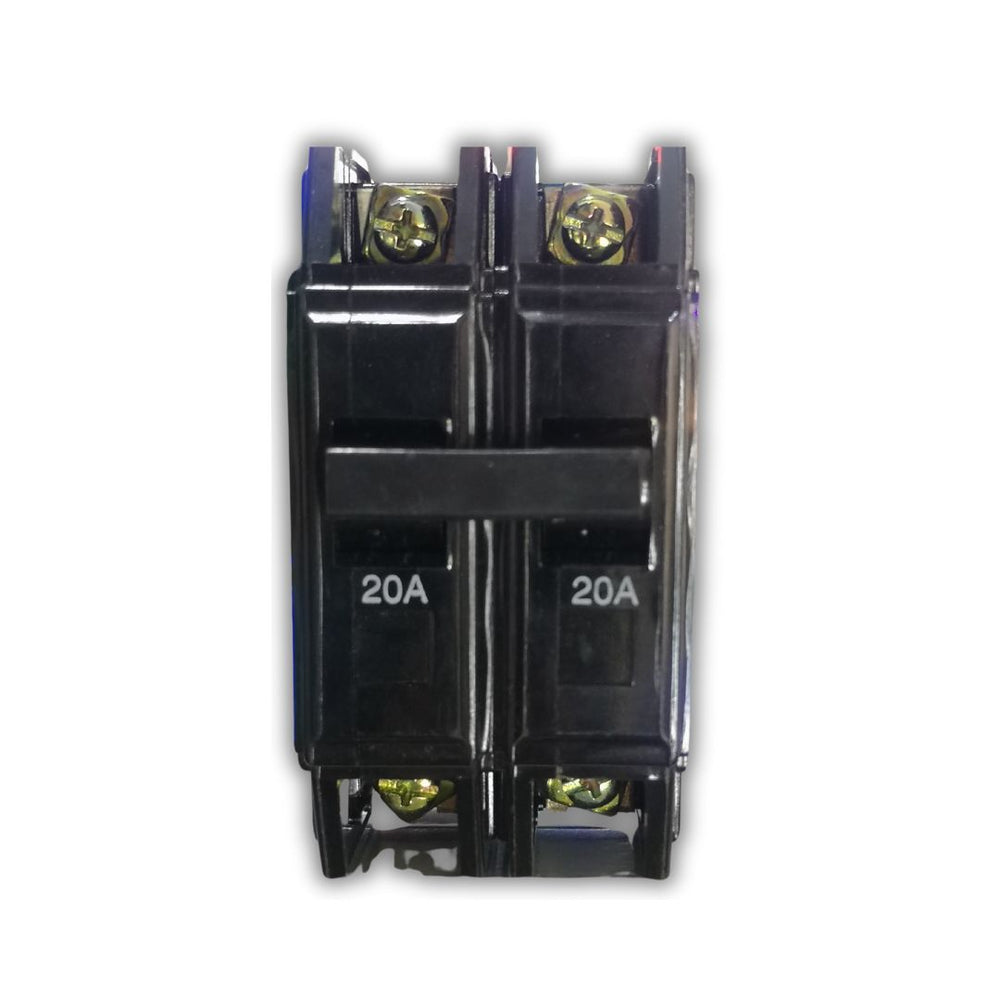 BREAKER INDUSTRIAL 2 X 20 A DOBLE TORNILLO