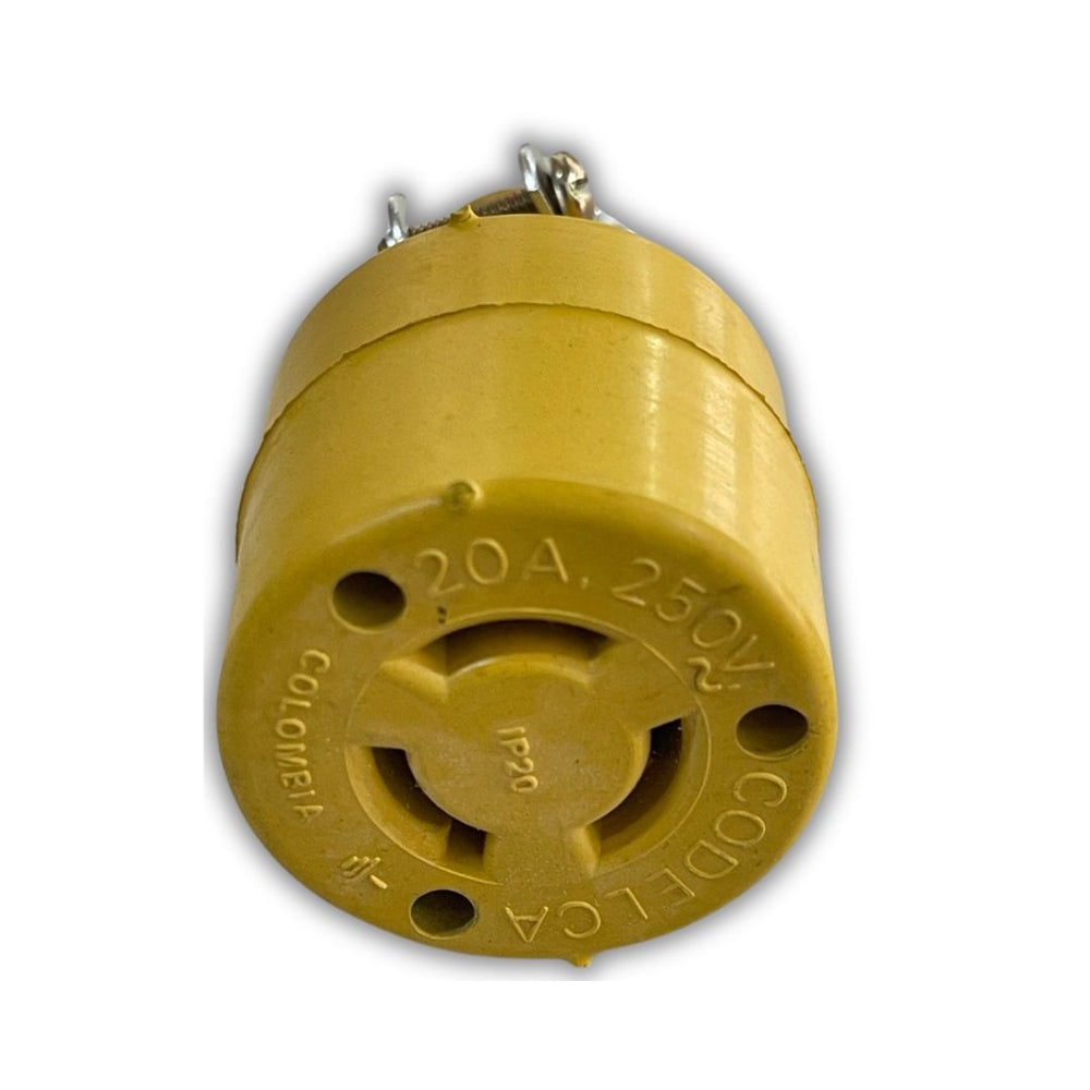 TOMA AEREO DE SEGURIDAD POLO A TIERRA 20A/250V C-025