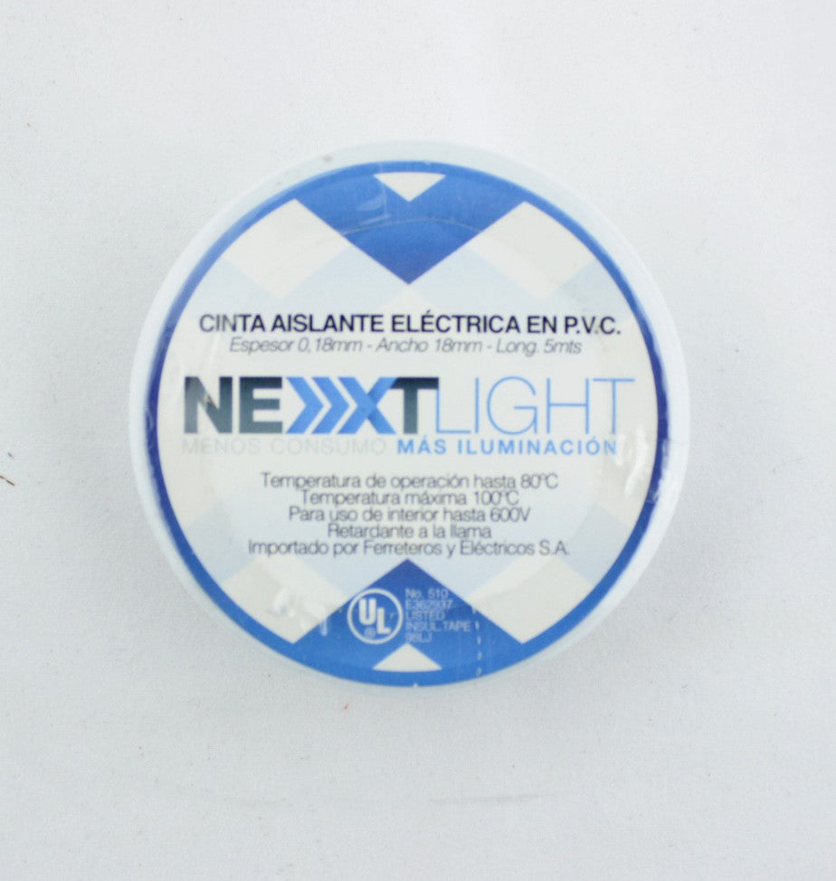CINTA AISLANTE BLANCA 15M