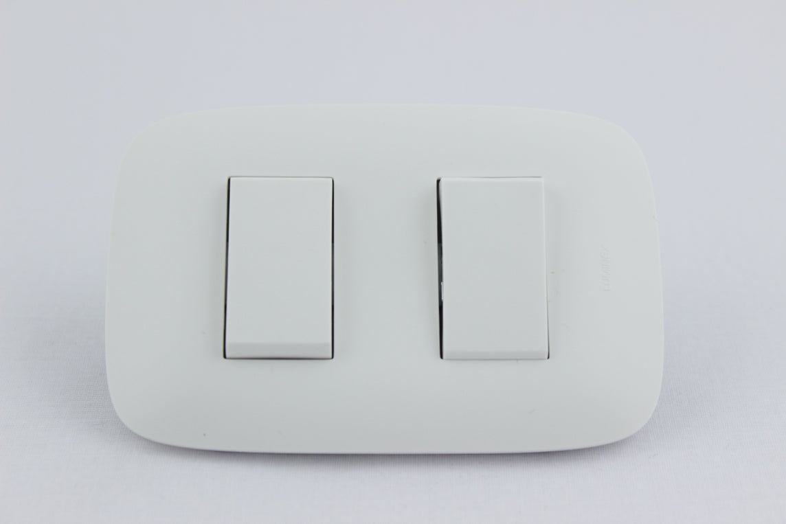 INTERRUPTOR CONMUTABLE DOBLE GALICA 2 GL2-202B