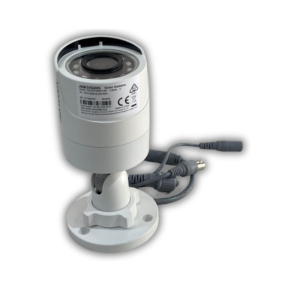 CAMARA TURBO 1080P BALA 001LUX IR25M IP67 METAL HIKVISION