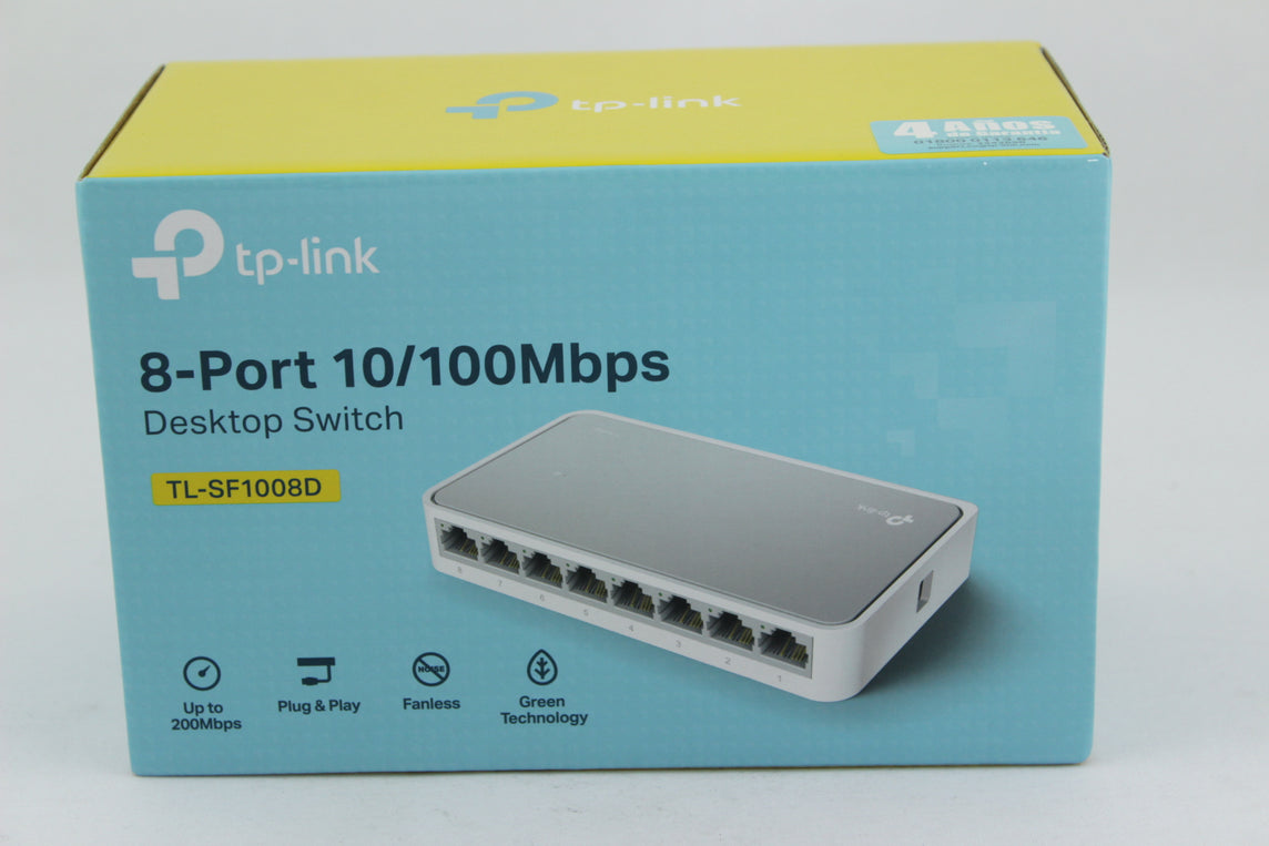 SWITCH TP LINK 8 PUERTOS 10/100 TL-SF1008D TP LINK
