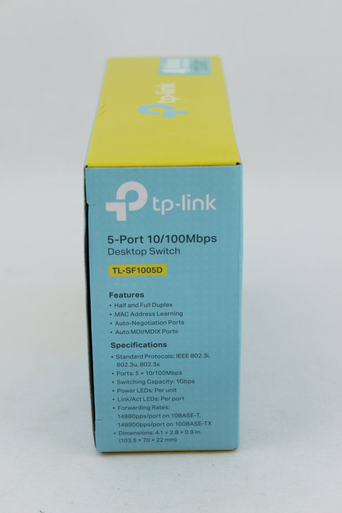 SWITCH TP LINK 5 PUERTOS 10/100 TL-SF1005D TP LINK