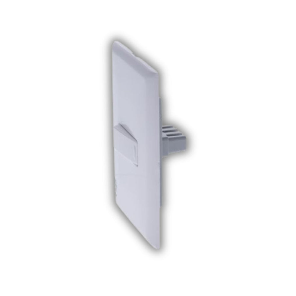 INTERRUPTOR SENCILLO BLANCO FUGA