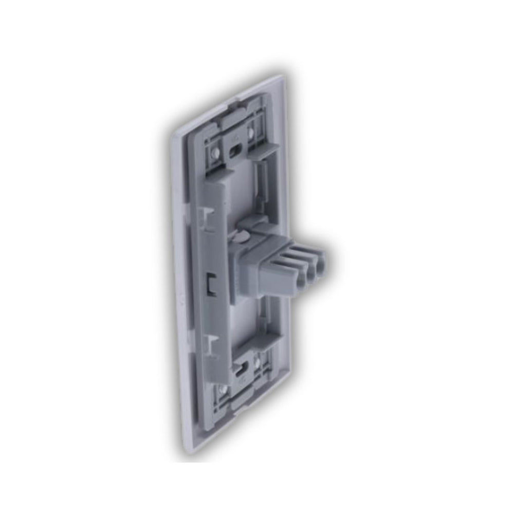 INTERRUPTOR SENCILLO CONMUTABLE BLANCO FUGA