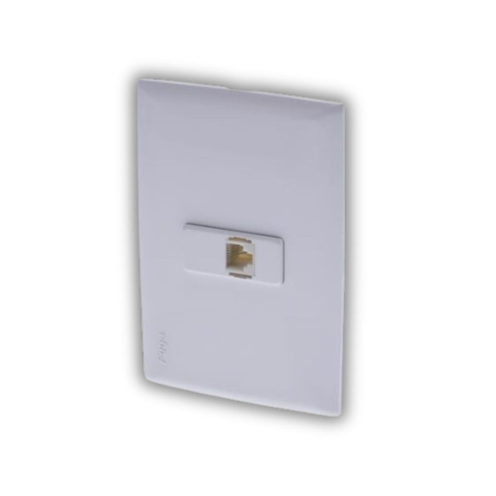 TOMA TELEFONO AMERICANO SENCILLO BLANCO FUGA