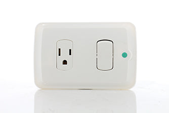 TOMA SENC 2P+T + INTERRUPTOR SENCILLO AMBIA