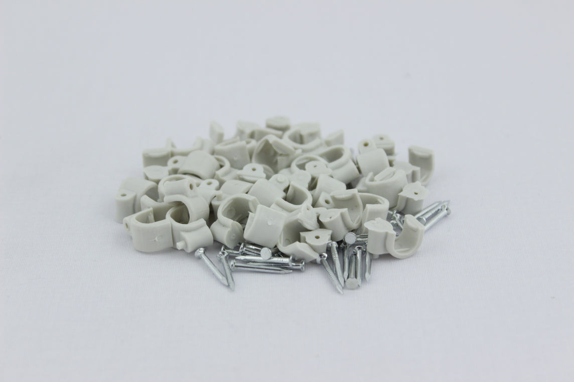 GRAPA PLASTICA VARIAS PAQUETE COAXIAL 4 6 9