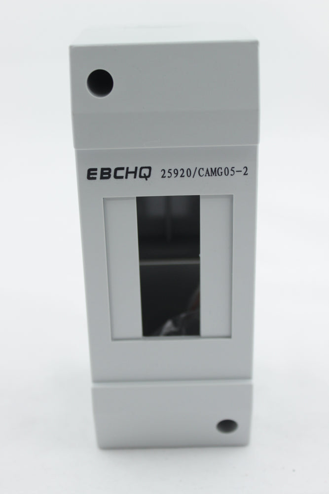 CAJA PLASTICA RIEL DIN 2 POLOS COD 02020101